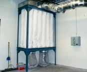 After-filters for paper dust.